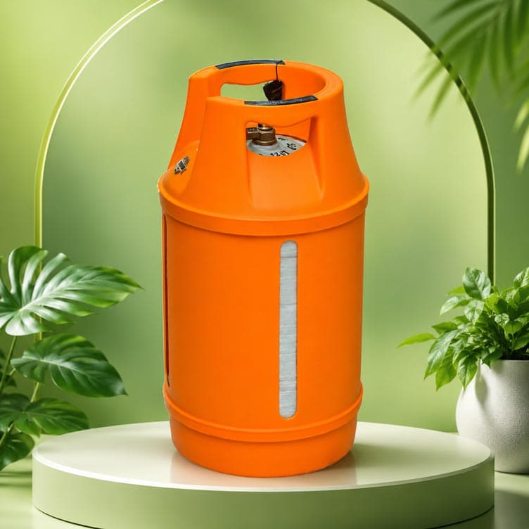 LPG Composite Cylinder 10Kg Tiger Orange